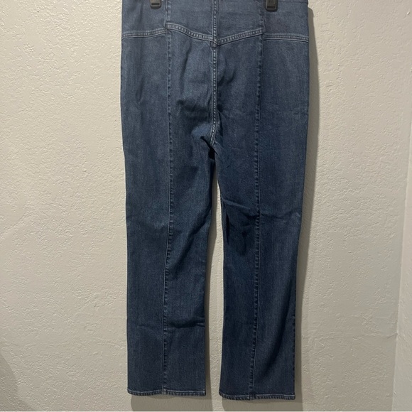 Madewell Blue High Rise Jeans slim Demi -boot - Picture 8 of 10